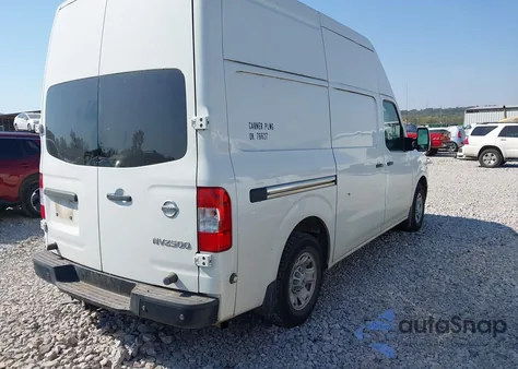 2021 Nissan Nv Cargo Nv2500 Hd Sv High Roof V8 z USA, uszkodzony, nr VIN 1N6AF0LY7MN802488